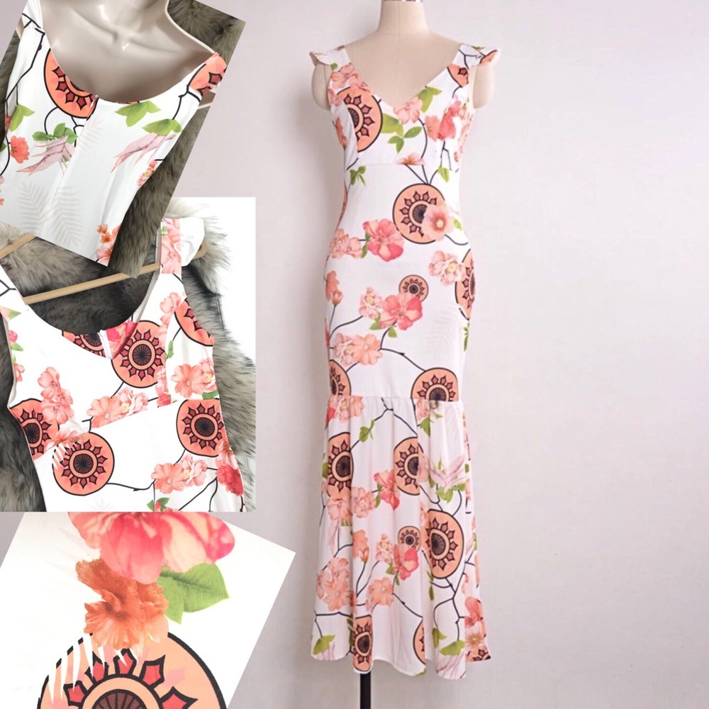 bodycon mermaid maxi dress - Picture 5 of 8